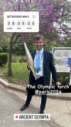Relais de la Flamme Olympique Paris 2024 : l&#039;USPN représentée à Athènes