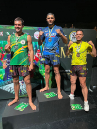 Sofiane Djellab, champion du monde amateur en boxe Thaïlandaise