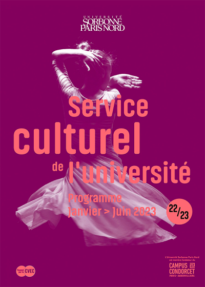 Programme du Service culturel janvier &gt; juin 2023