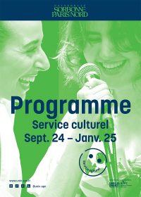 Programme Service culturel Sept. 24 – Janv. 25