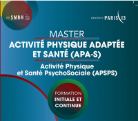 Master Activité Physique Adaptée et Santé - Parcours Activité Physique et Santé PsychoSociale (APSPS)