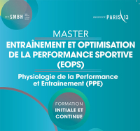 Master Entraînement et Optimisation de la Performance Sportive - Parcours Physiologie de la Performance et Entraînement (PPE)