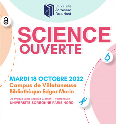 Science ouverte, mardi 18 octobre 2022