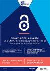 Signature de la charte de l&#039;Université Sorbonne Paris Nord &quot;Pour une science ouverte&quot;